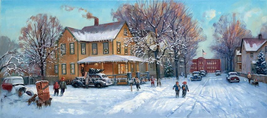 ニュー イングランド クリスマス 雪 冬 要約 高画質の壁紙