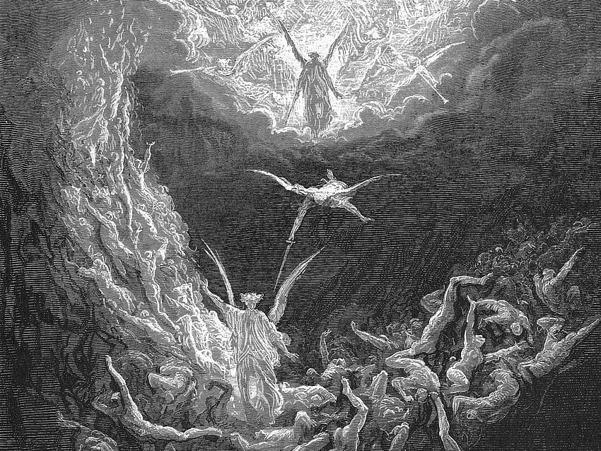 Gustave Doré, Kayıp Cennet HD duvar kağıdı