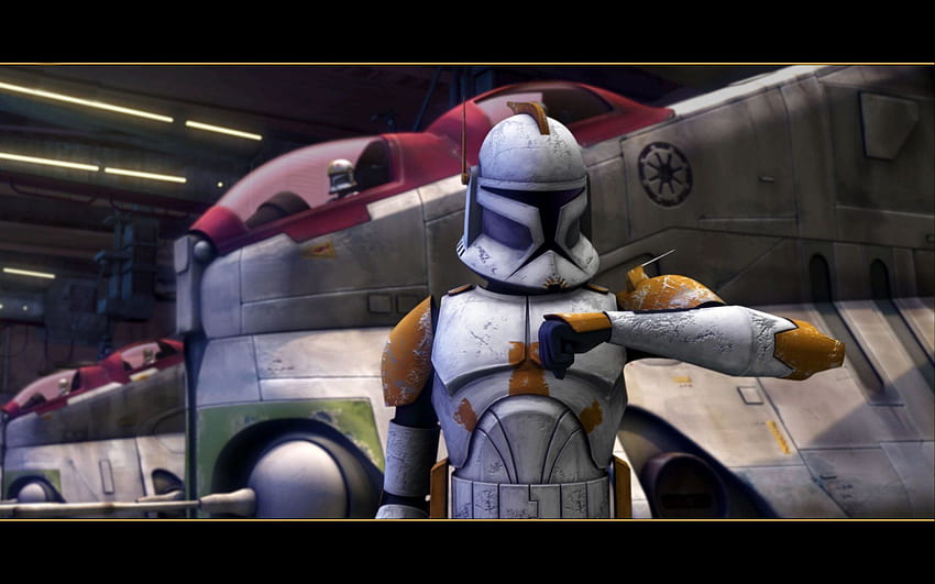 Star Wars Clone Wars clone trooper Commander Cody HD wallpaper
