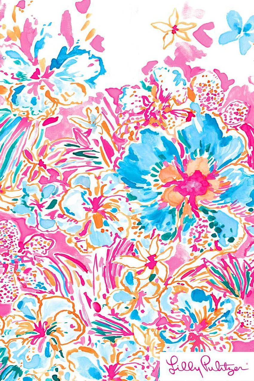 Preppy Lilly Pulitzer HD phone wallpaper