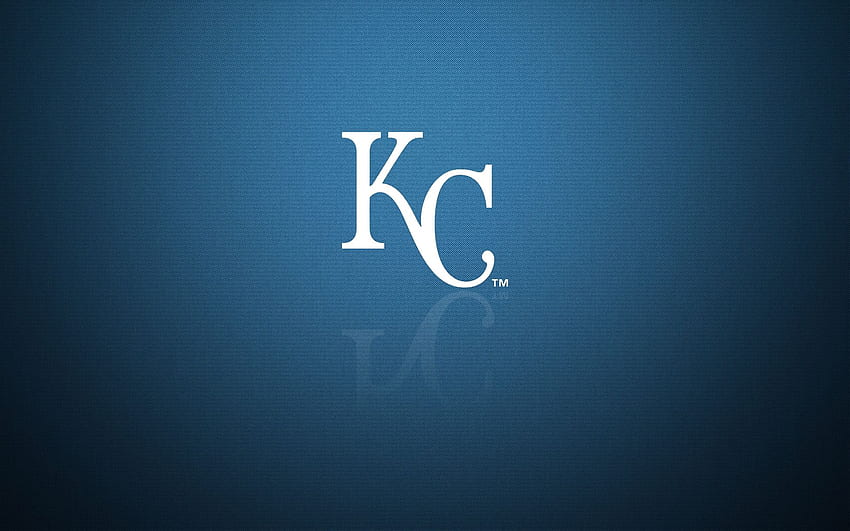 Download Kansas City Royals Painted Logo Wallpaper