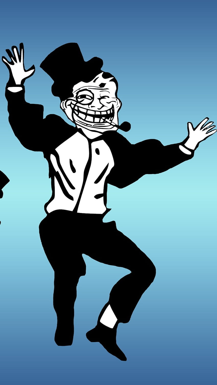 1366x768px, 720P Free download | Funny Memes, Troll Face, Dancing HD ...