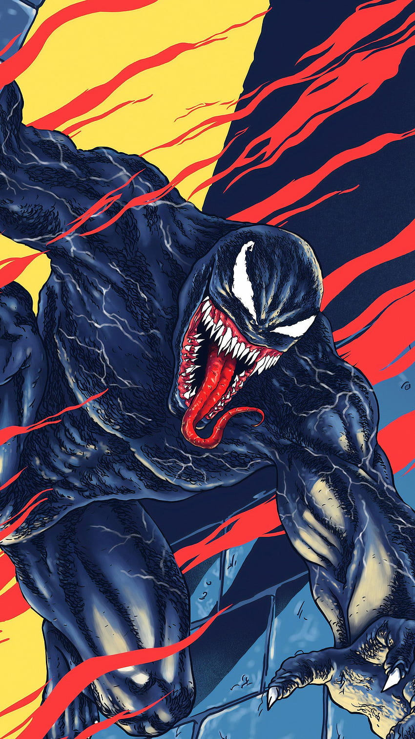 Venom Take Over City (). Marvel artwork, Superhero, Marvel villains, Venom Cartoon HD phone wallpaper