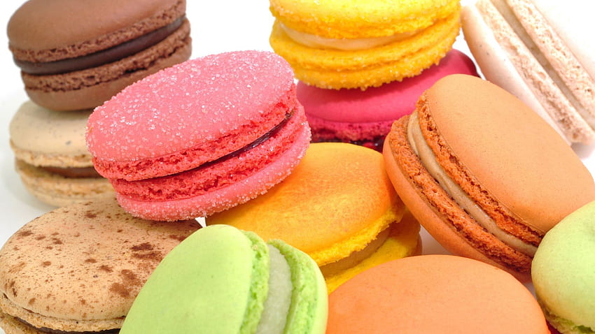 pics food colorful cookies background . Food , Desserts, Macarons, Biscuits HD wallpaper