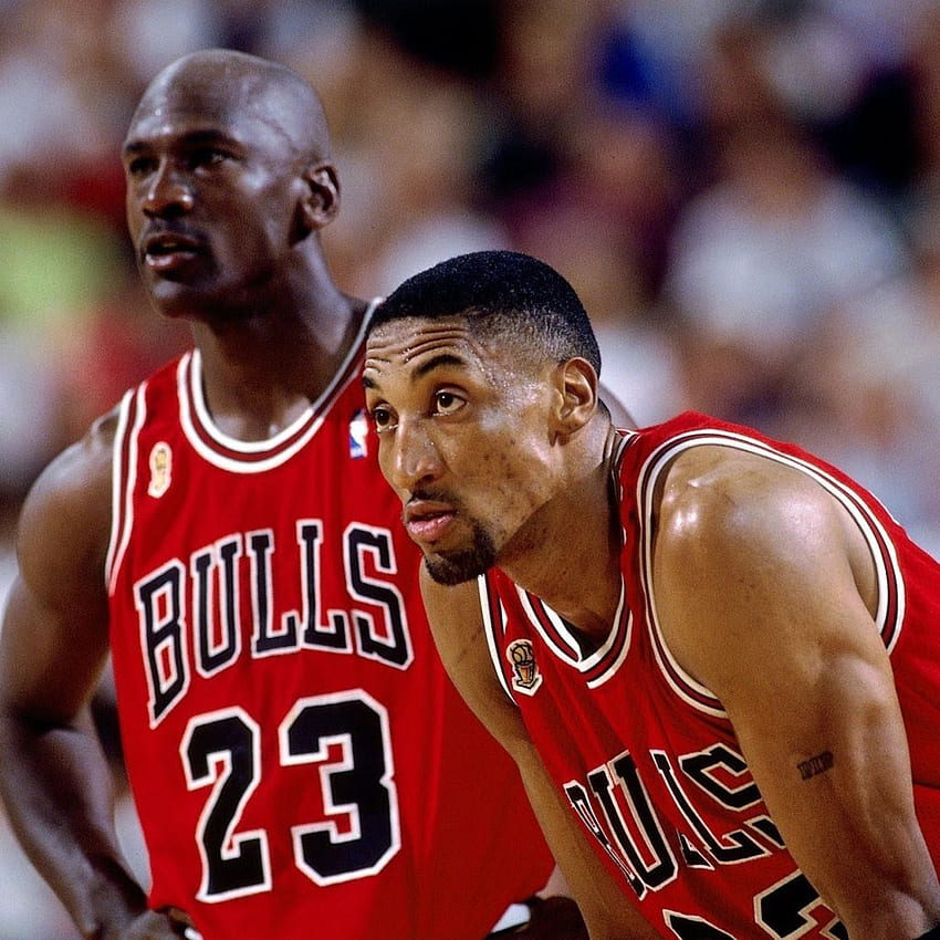 Basketball player Scottie Pippen, Michael Jordan, Chicago Bulls HD phone wallpaper