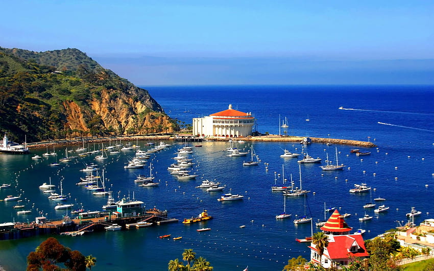 Best Location Santa Catalina Island California HD wallpaper