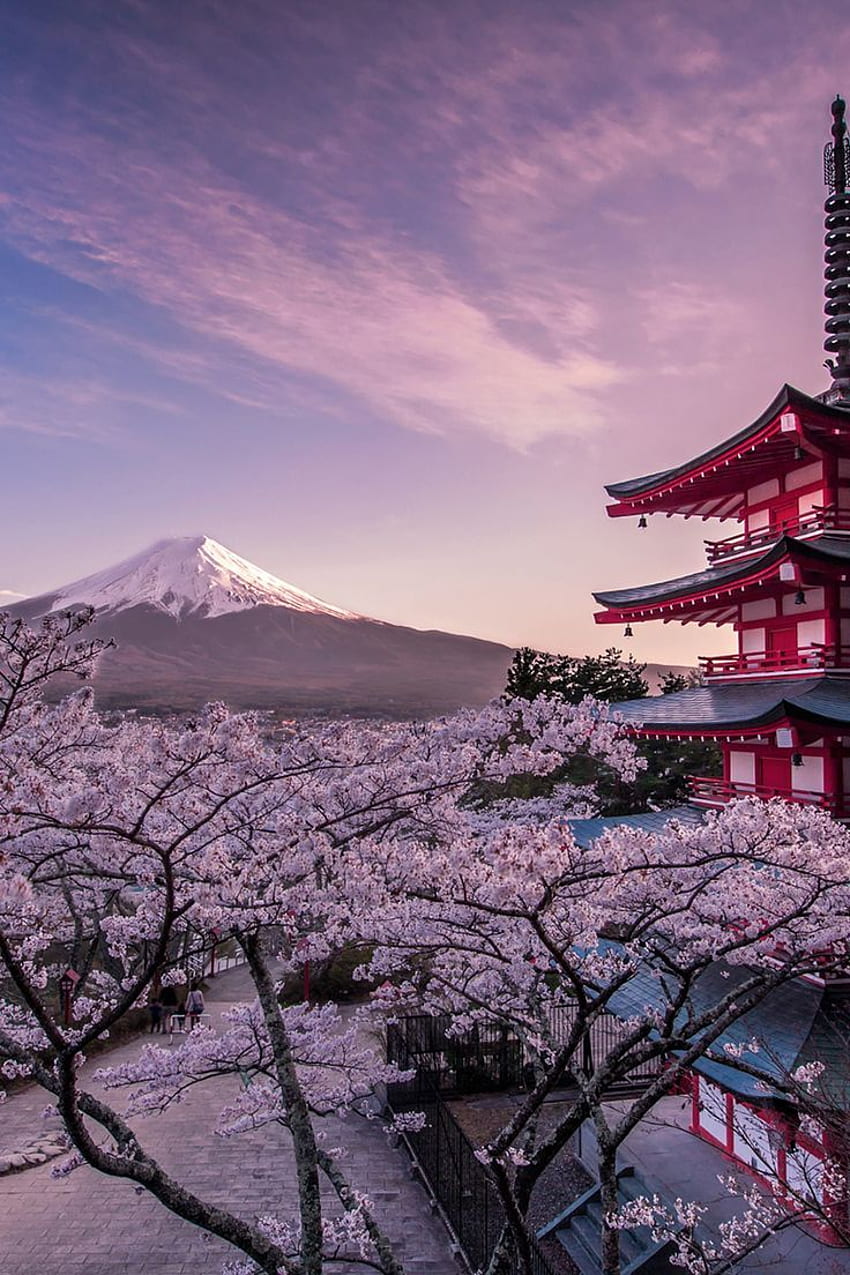 Natur Japan, japanische Landschaft HD-Handy-Hintergrundbild