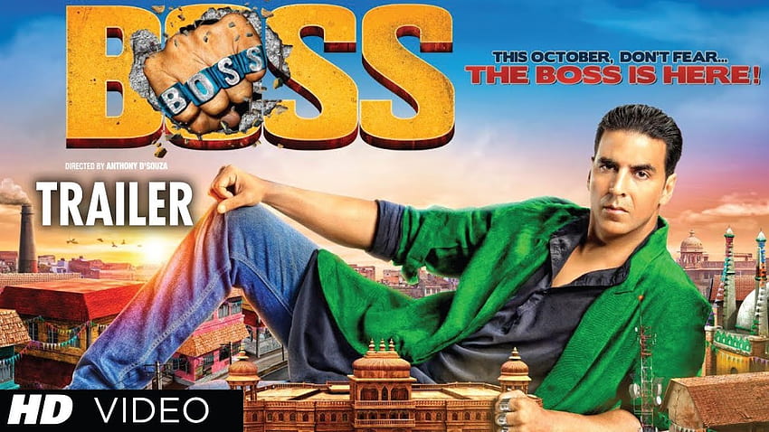 BOSS Akshay Kumar Movie 2013 (Official). Latest Bollywood Movie - YouTube HD wallpaper
