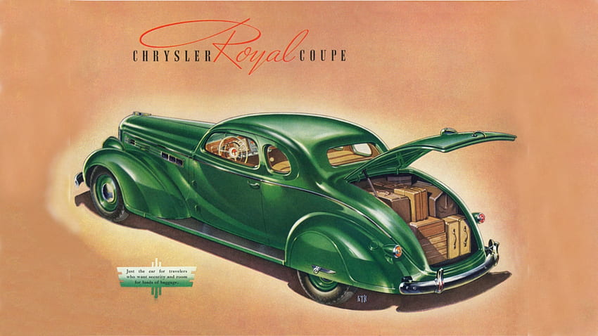 1938 Chrysler Royal Coupe, 1938 Chrysler, Chrysler , Chrysler Motors, Chrysler Automobiles, Chrysler Background HD wallpaper