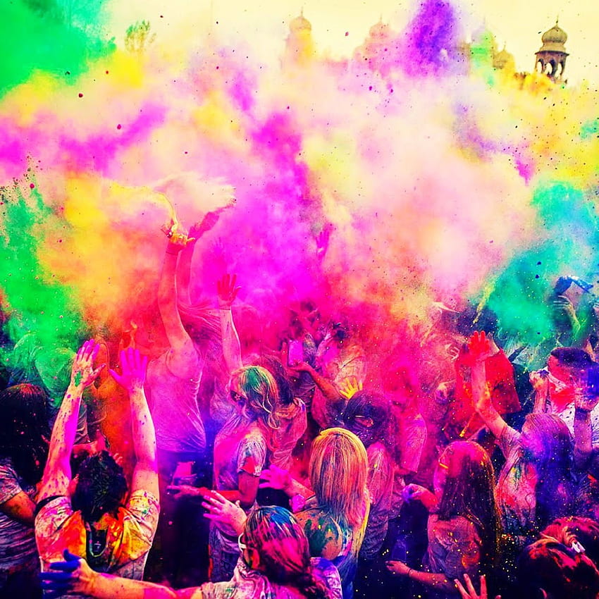 Happy Festival of Color Tap to see more Happy Holi Color [] for your , Mobile & Tablet. Explore Holi Festivity . Holi Festivity , Holi , Holi HD phone wallpaper