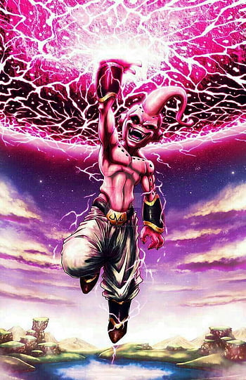 🥇 Pink buu dragon ball z gt majin boo wallpaper