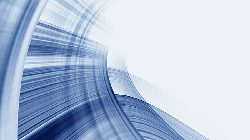 Azul e branco, abstrato corporativo papel de parede HD