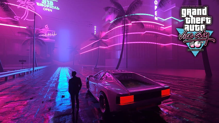 GTA:Vice City 2020!!รีมาสเตอร์กราฟิกที่สมจริงเป็นพิเศษ () วอลล์เปเปอร์ HD