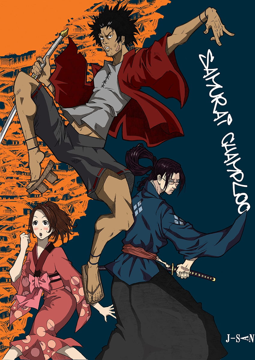 Samurai champloo anime japan jin mugen HD phone wallpaper  Peakpx