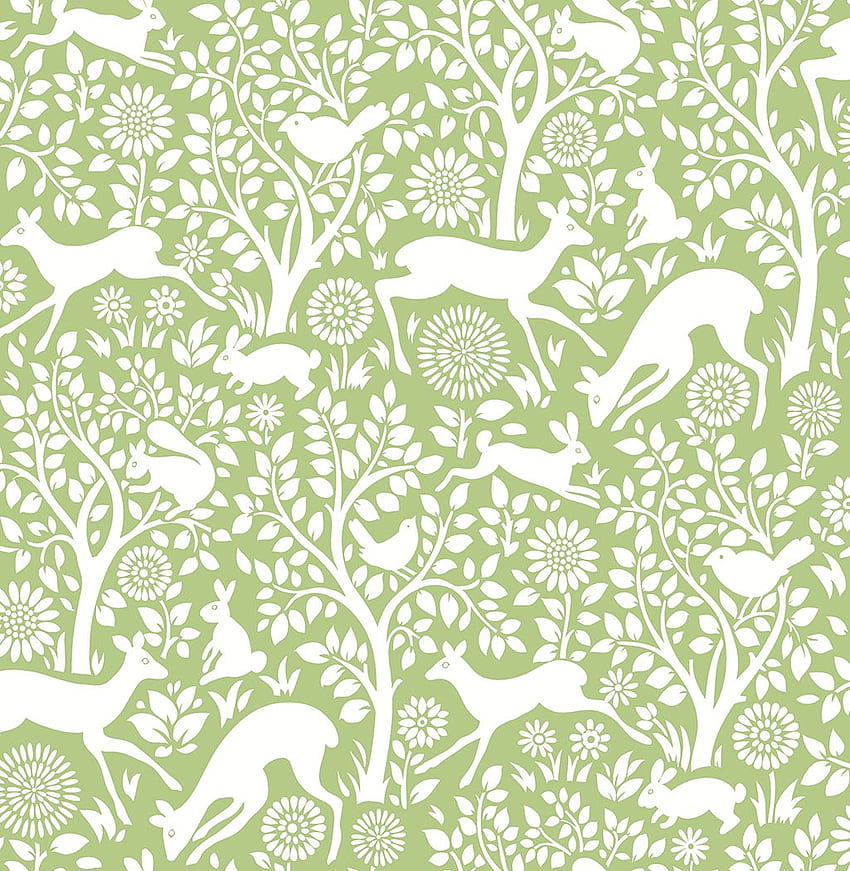A Street Prints Woodland Meadow Woodland Animals 2702 22732 HD phone wallpaper