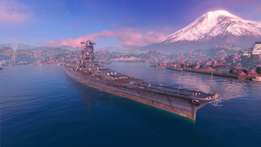 Visualização ao vivo do World of Warships Standard Yamato papel de parede HD