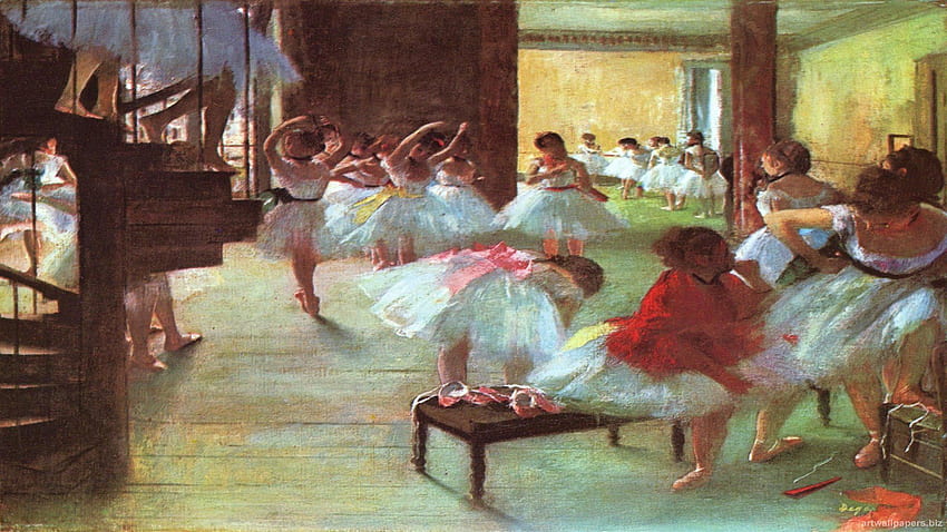 Cole De Danse Edgar Degas, Degas Ballerina HD wallpaper