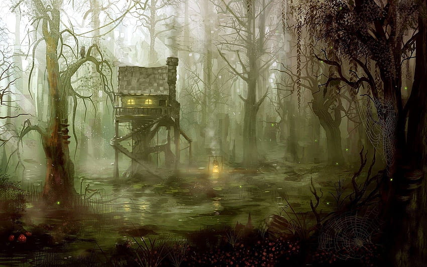 Dark Swamp (high definition) - 1 Amazing HD wallpaper