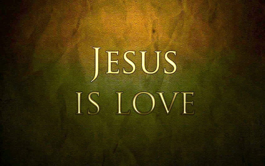 Gesù è Amore, Cristo, Salvatore, Gesù, amore Sfondo HD