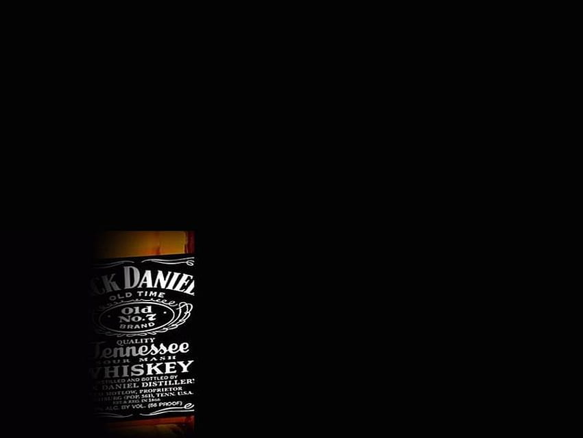 Jack Daniels für all euch schroffe Jungs, Jungs, trinkt nicht viel HD-Hintergrundbild