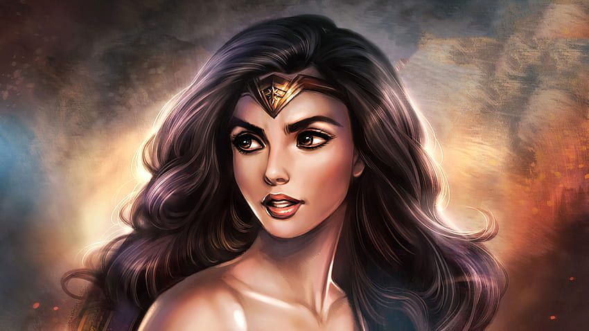 Wonder Women Cute , Wonder Woman Art HD тапет