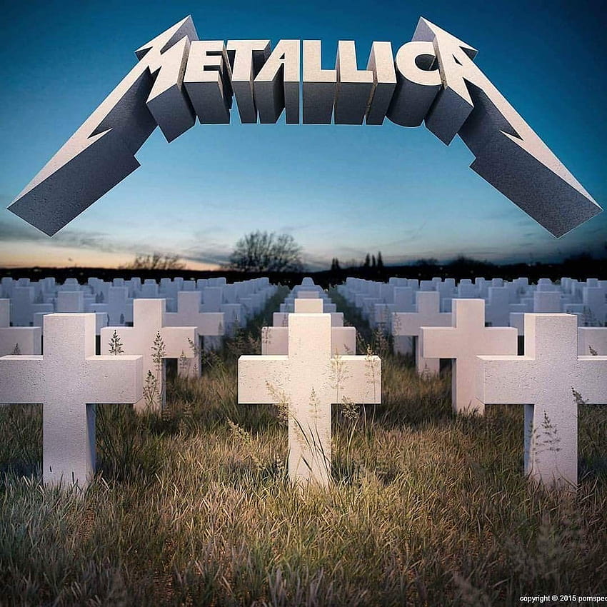 Metallica: Master of Puppets. Metallica, изкуство на Metallica, метъл албуми HD тапет за телефон