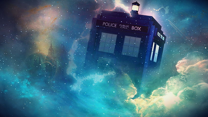 Doctor Who Tardis, Doctor Who Christmas HD wallpaper