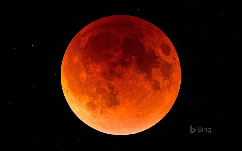 Mondfinsternis, Von, Die, Eclipse, Mond HD-Hintergrundbild