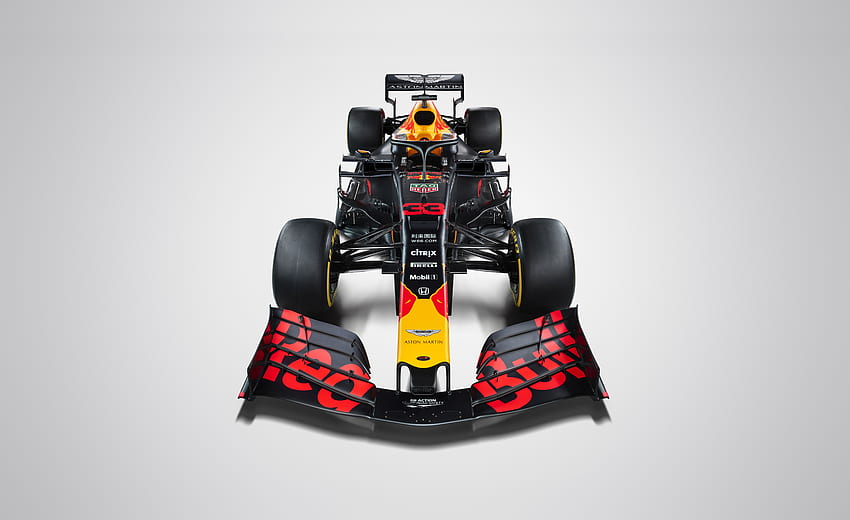 Red Bull Racing RB15, Yarış arabası, formül bir, 2019 HD duvar kağıdı