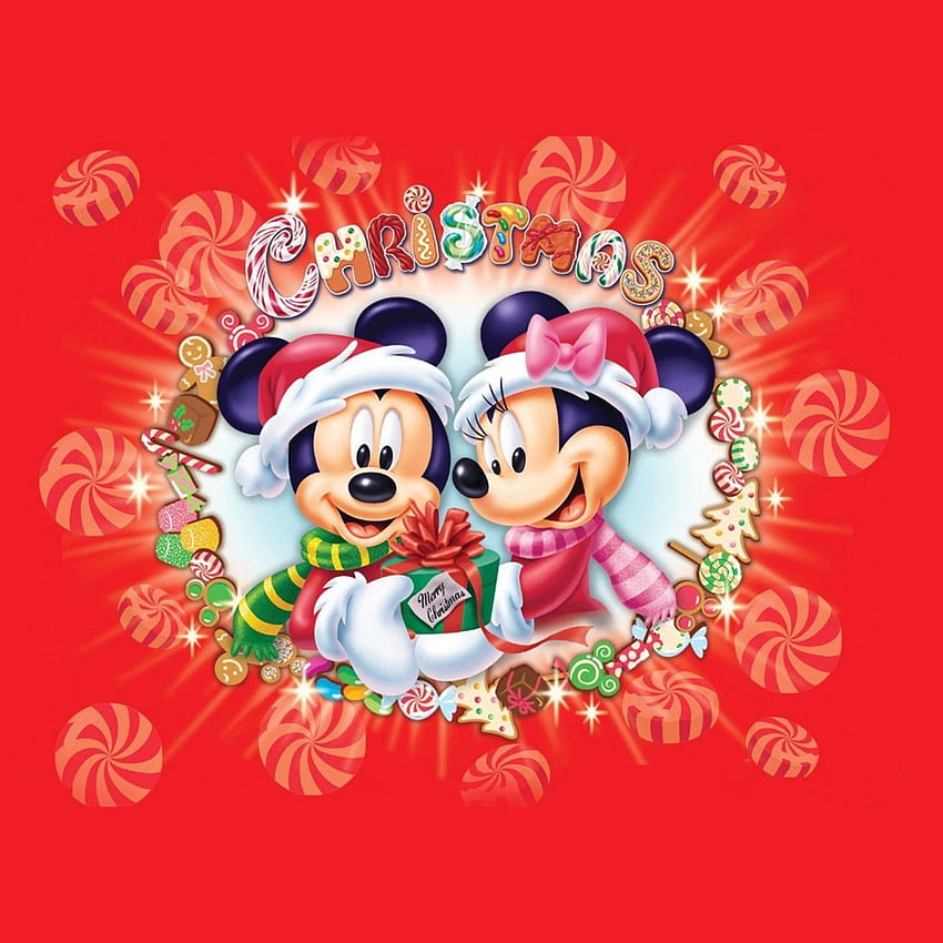 iPad Air Christmas . Disney christmas, Disney , Minnie christmas HD phone wallpaper