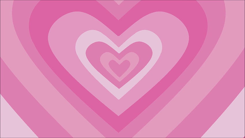 The Powerpuff Girls Heart Background - Novocom.top HD тапет