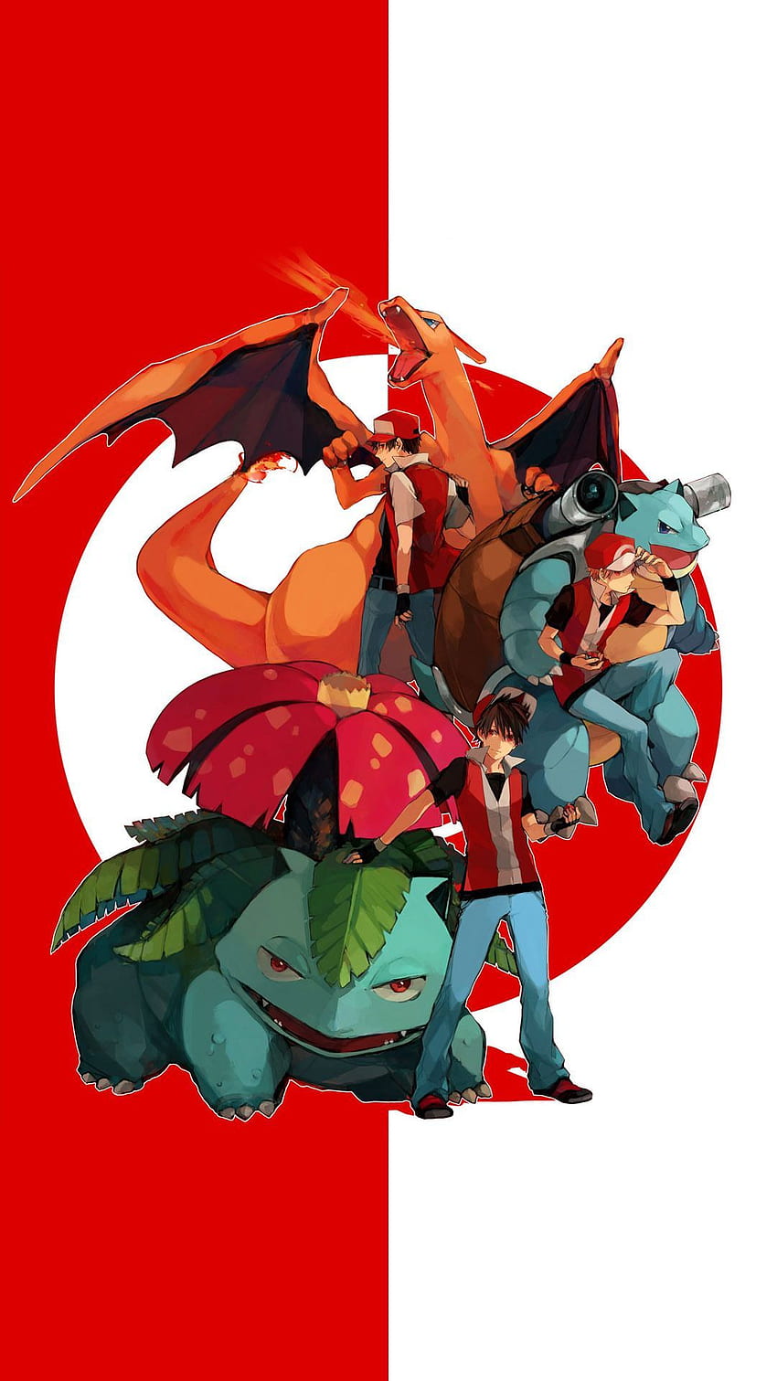 Móvil Pokémon, Pokémon Rojo fondo de pantalla del teléfono