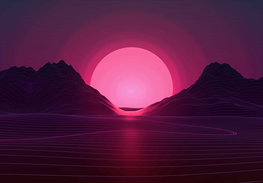 Neon Sunset [] - 2388 x 1668 Preview, 2388x1668 HD wallpaper