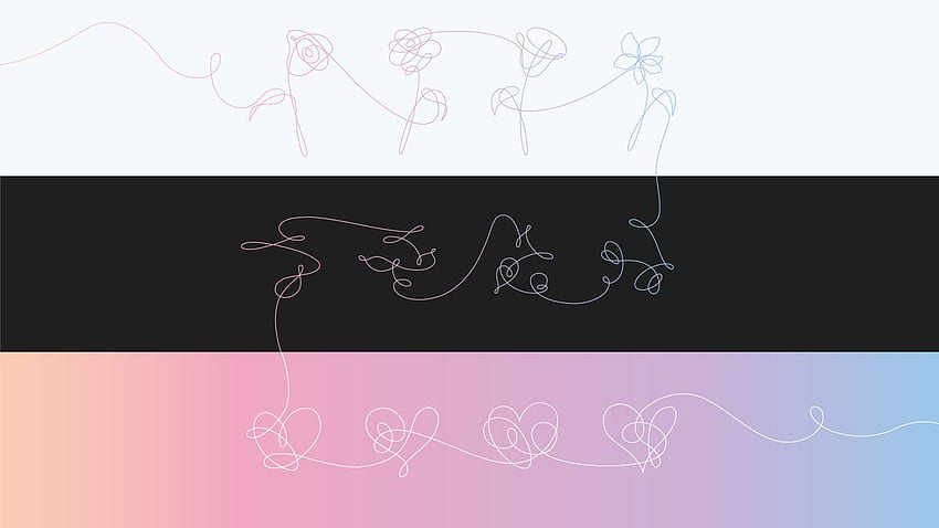 DNA と Fake Love (および他の多くの愛) の関係 - BTS Love Yourself Theories, LOVE MYSELF BTS 高画質の壁紙