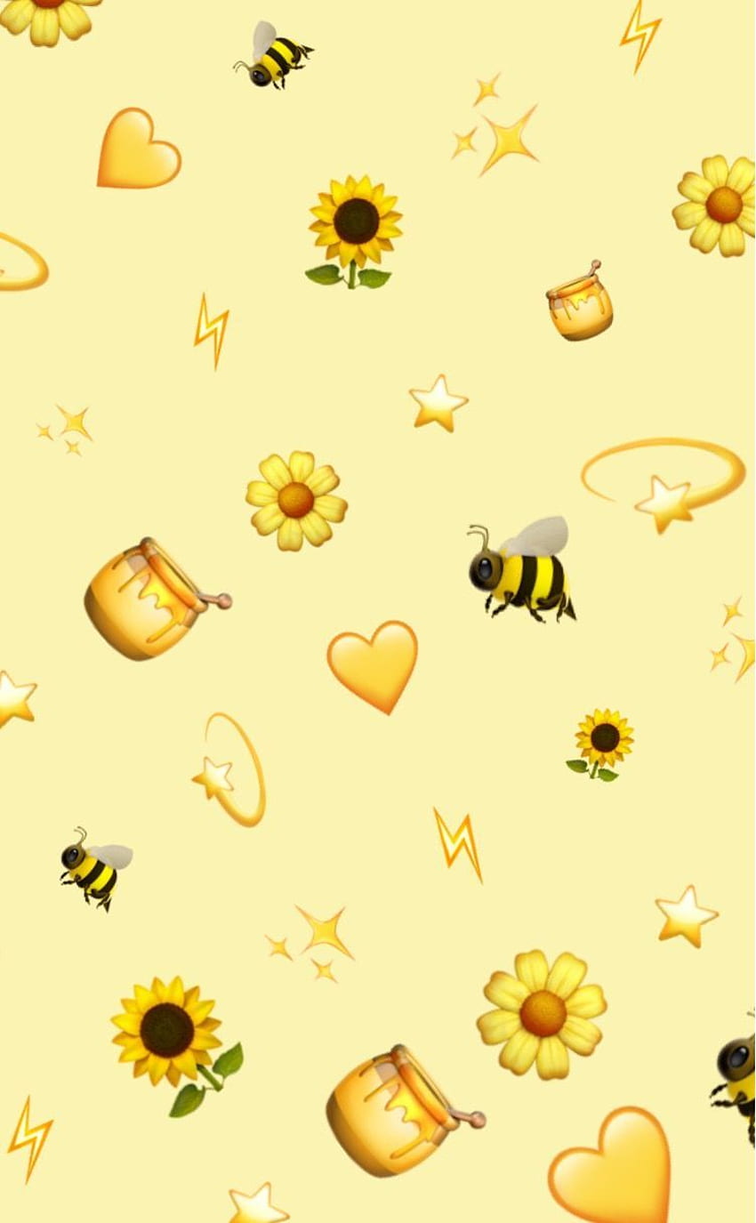 16976 Cute Bee Wallpaper Images Stock Photos  Vectors  Shutterstock