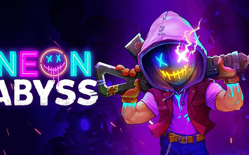 Neon Abyss , PlayStation 4, Xbox One, Nintendo Switch, Game PC, Game 2020, Game, Gaming Neon Wallpaper HD