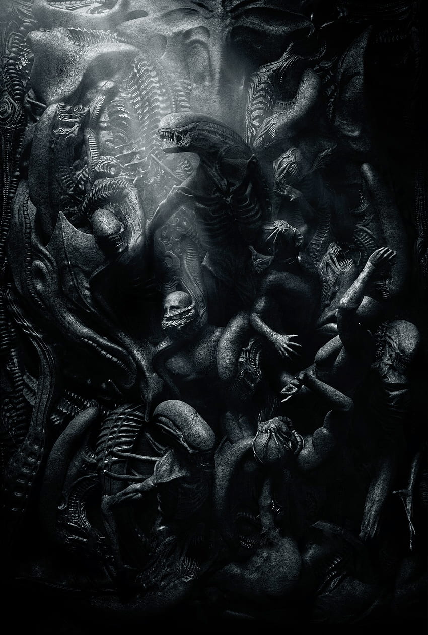 Джейкъб Котчър в Sci Fi. Alien covenant цял филм, Филми, Hr Giger HD тапет за телефон