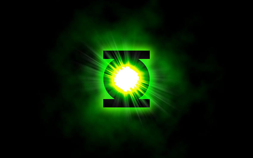 Lanterne verte, logo de la lanterne verte Fond d'écran HD