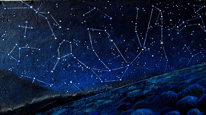 Constellation Background. Constellation , Constellation Map and Constellation Northern Lights HD wallpaper
