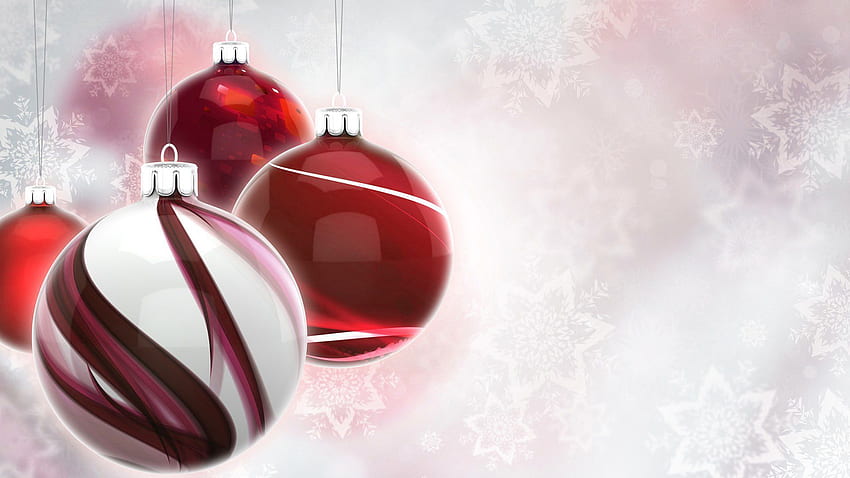 Red And White Christmas Background – Happy Holidays!. White HD wallpaper
