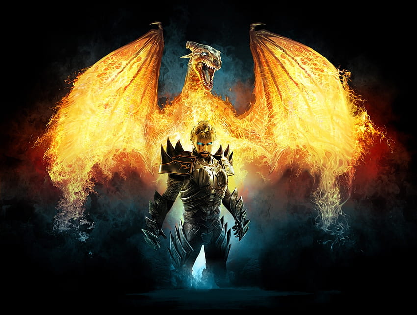 Games, Dragons, Fire HD wallpaper