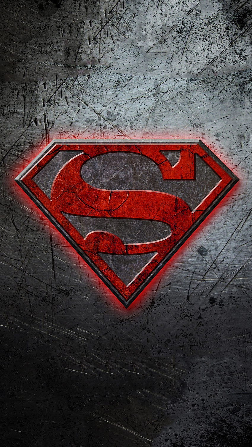 Superman Logo iPhone 7, 6s, Superman Abstract Papel de parede de celular HD
