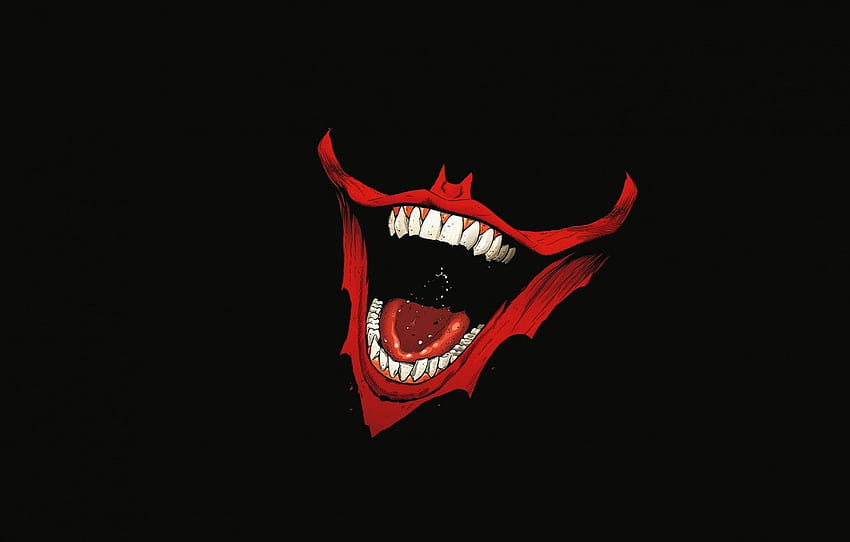 smile, batman, teeth, joker for HD wallpaper