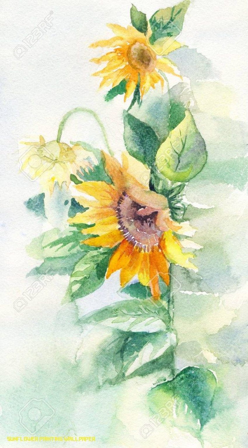 Ten Ways Sunflower Painting Can Improve Your Business, Sunflower Watercolor HD phone wallpaper