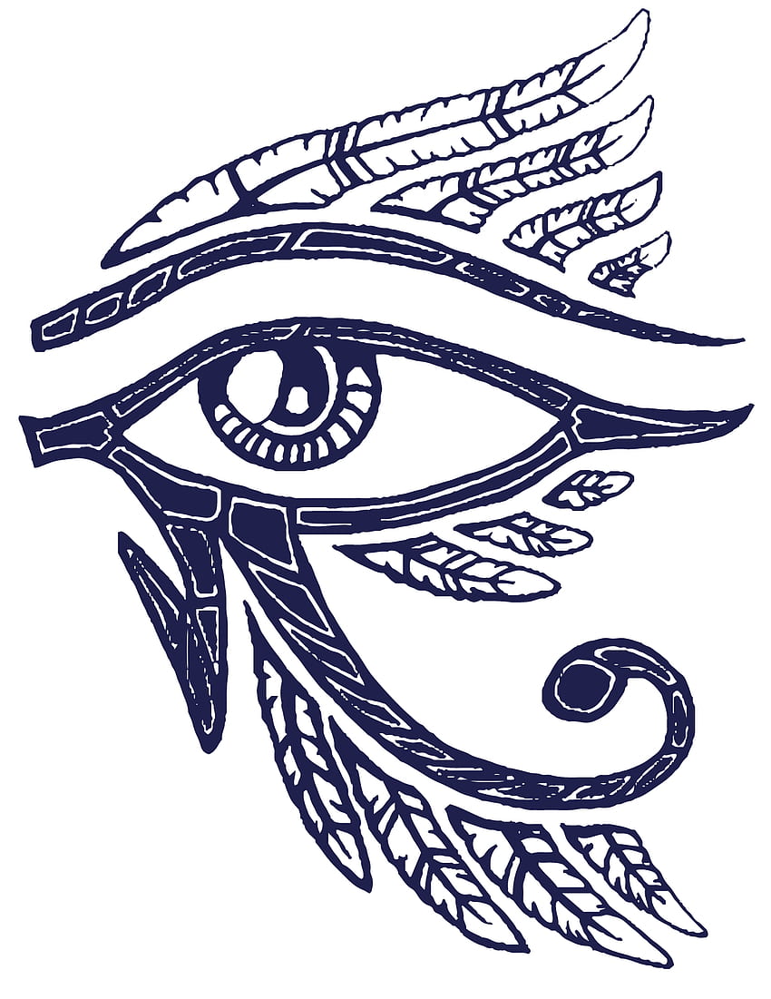 ホルスの目 (エジプトの目) とその意味 7. ホルス、ラーの目 HD電話の壁紙