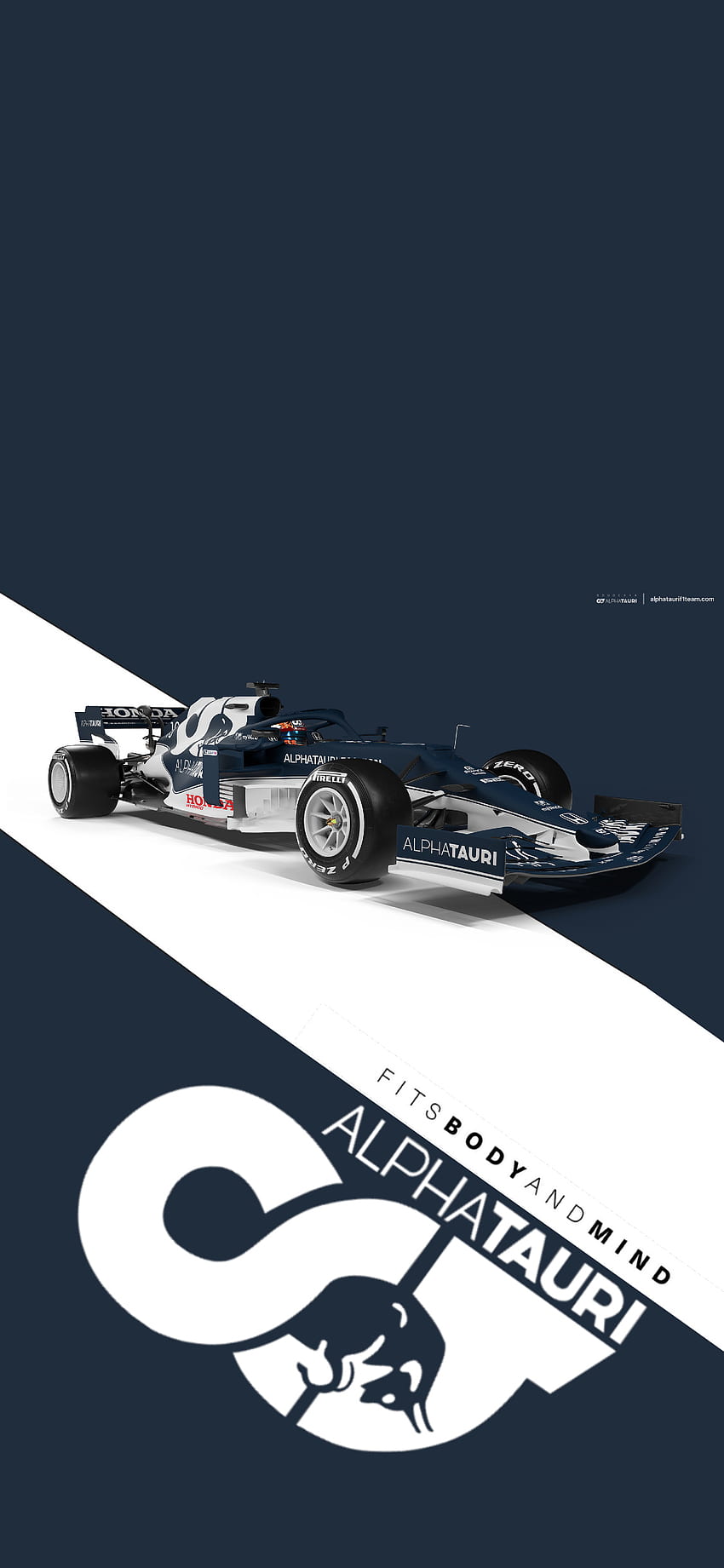 Alpha Tauri, Formel_Eins_Reifen, Motorsport HD-Handy-Hintergrundbild
