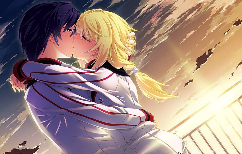 Page 4 | anime love kiss HD wallpapers | Pxfuel