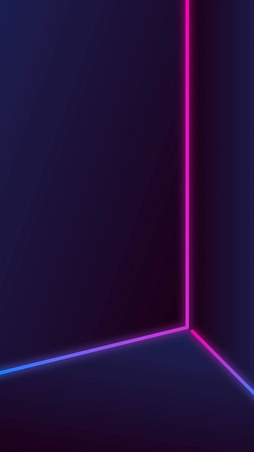 vetor de linhas de néon rosa e roxo em um vetor de fundo de história social escuro por Aum sobre fundo de história do instagram azul marinho, canto de néon, estética escura, azul roxo rosa e Papel de parede de celular HD