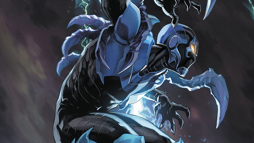 Blue Beetle - Superhero - & Background, Scarab HD wallpaper