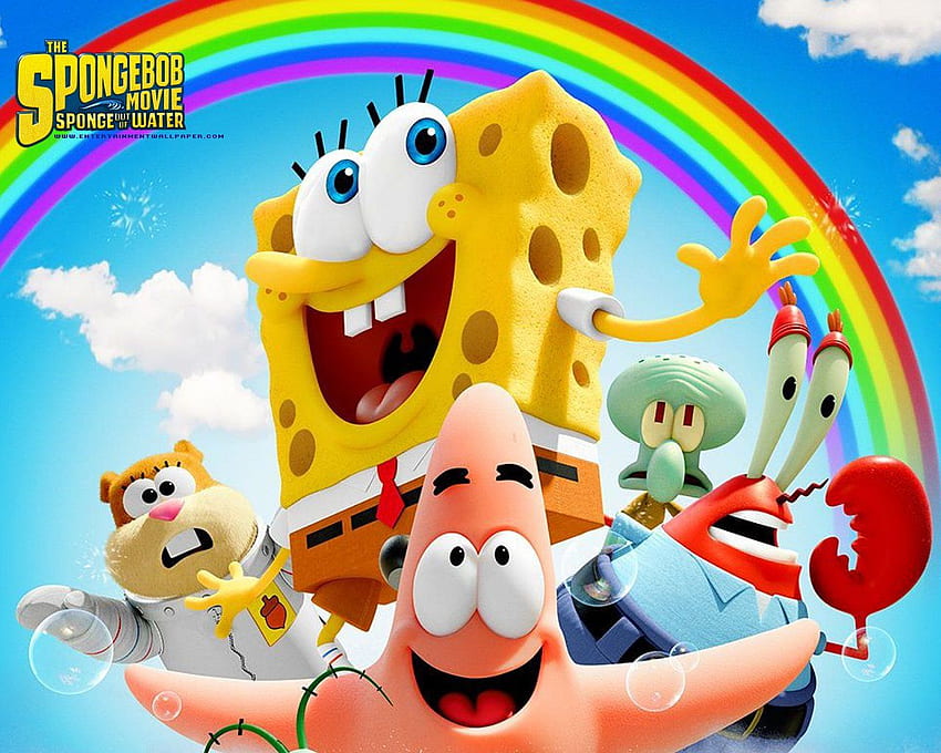 Spongbob, Spongebob Movie HD wallpaper